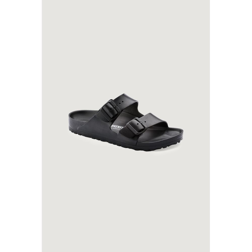 Birkenstock Black Polyester Flat Sandals - Luxe Nova