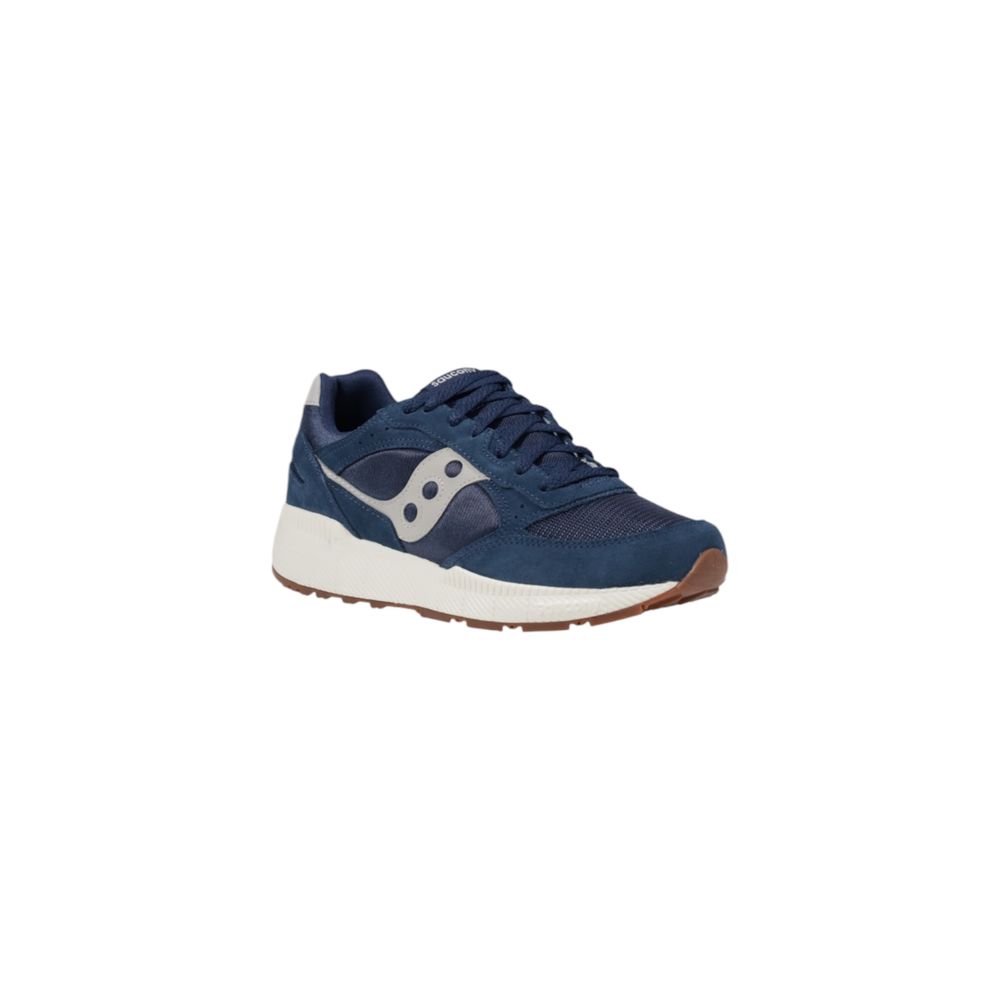 Saucony Blue Leather Athletic Sneakers - Luxe Nova