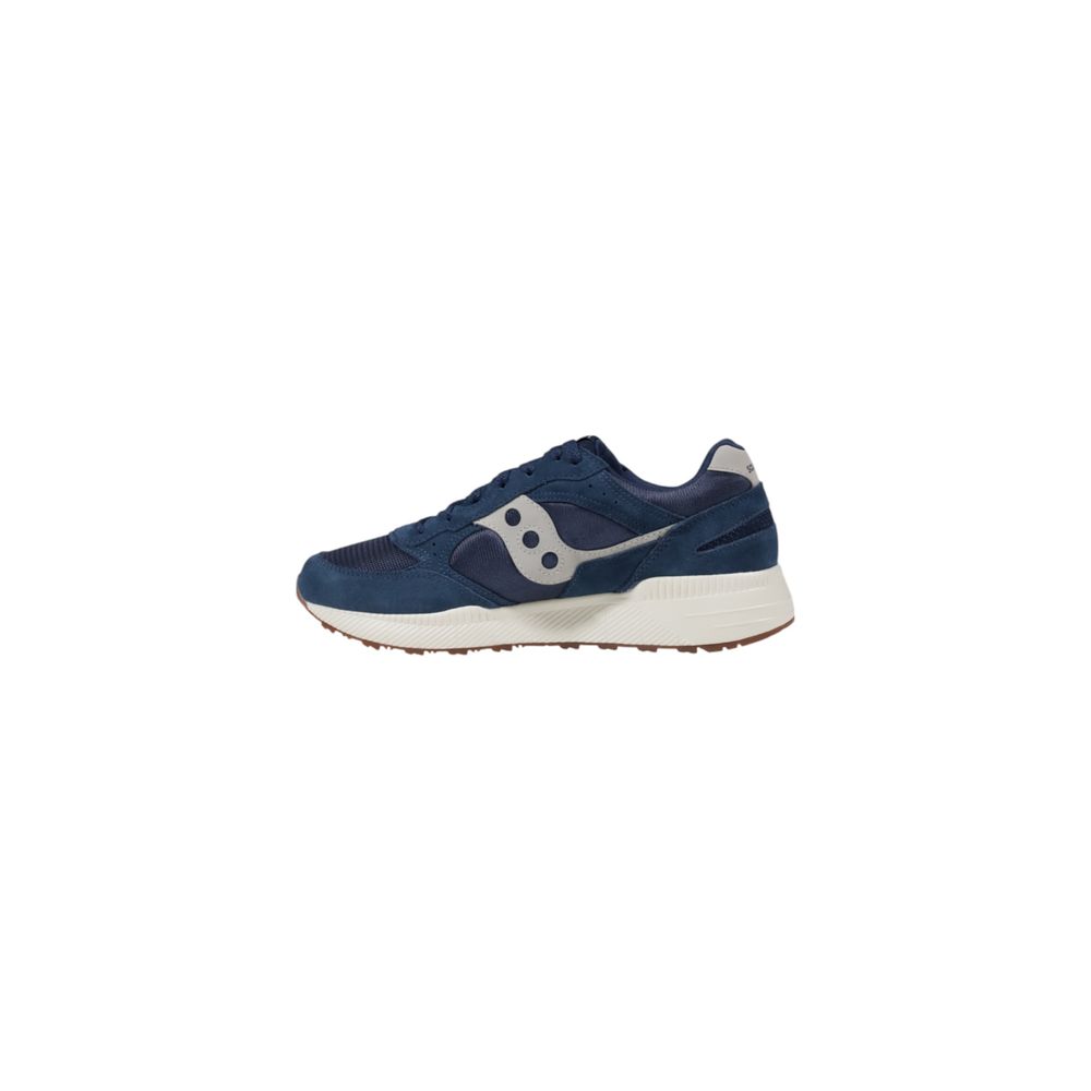 Saucony Blue Leather Athletic Sneakers - Luxe Nova