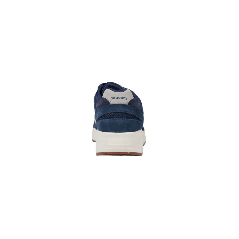 Saucony Blue Leather Athletic Sneakers - Luxe Nova