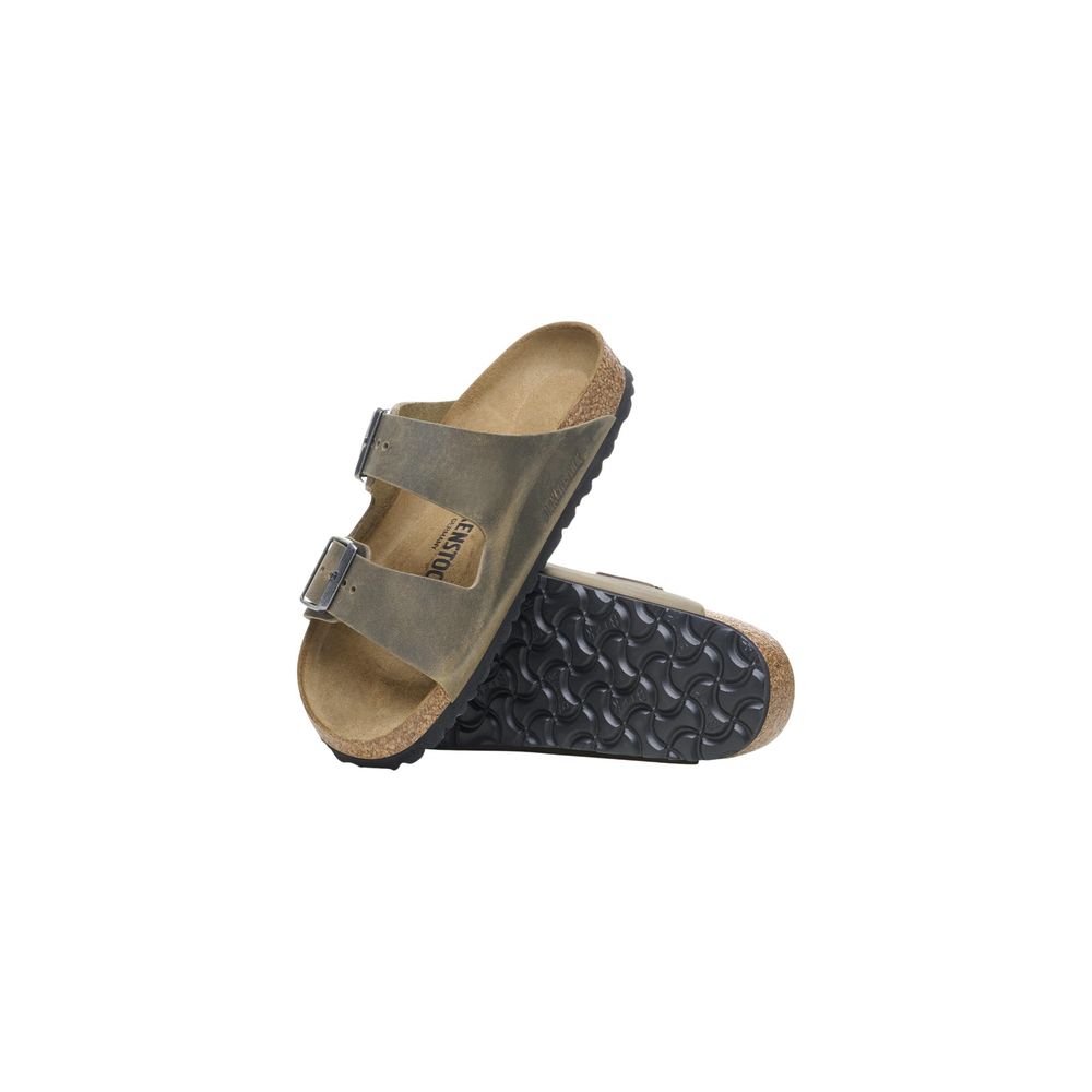 Birkenstock Bicolor Leather Flat Sandals - Luxe Nova
