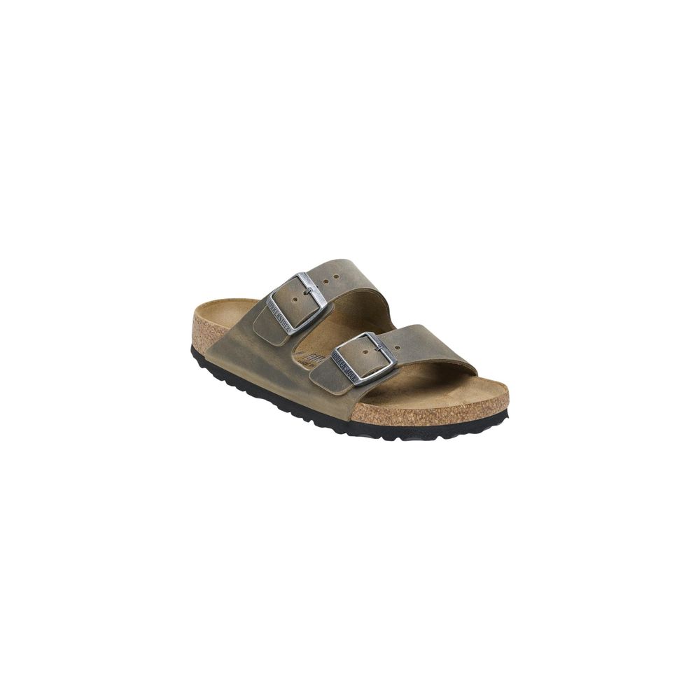 Birkenstock Bicolor Leather Flat Sandals - Luxe Nova