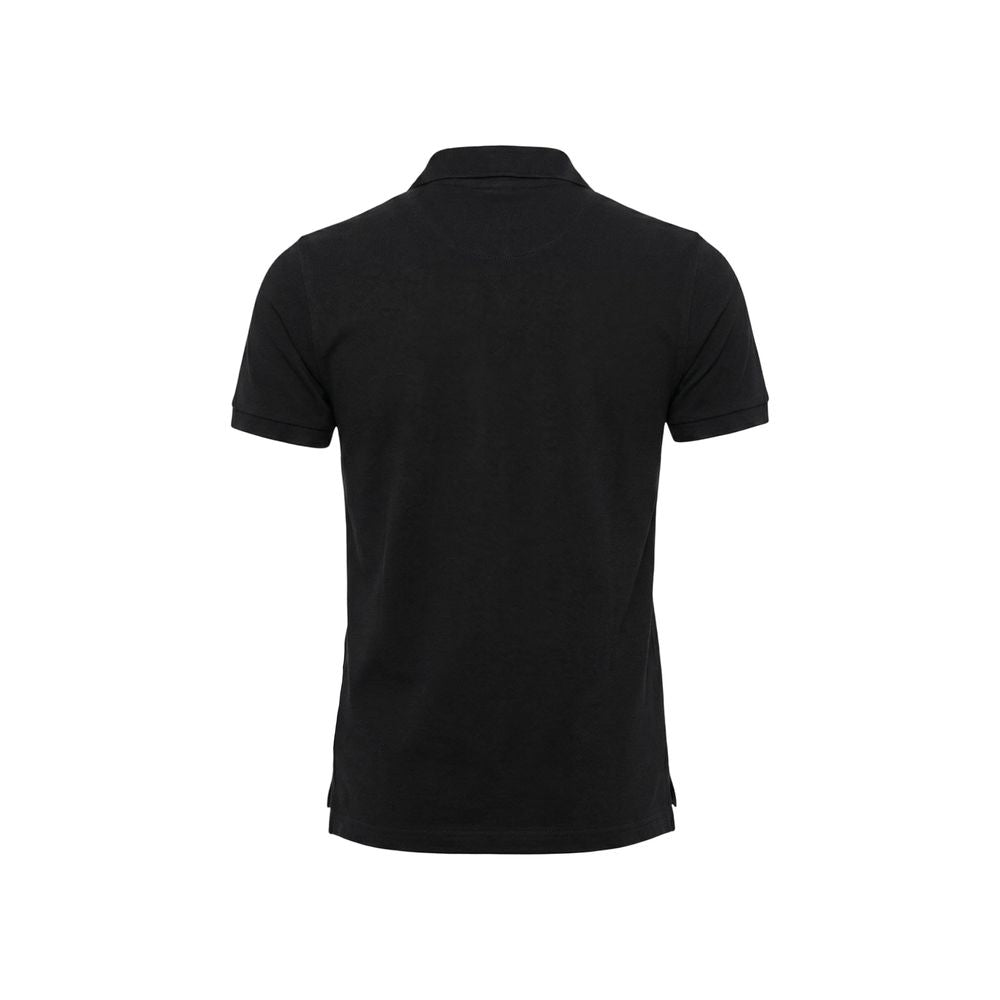 Bikkembergs Black Cotton Polo Shirt - Luxe Nova