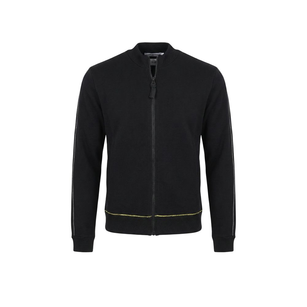 Bikkembergs Black Cotton Sweatshirt - Luxe Nova