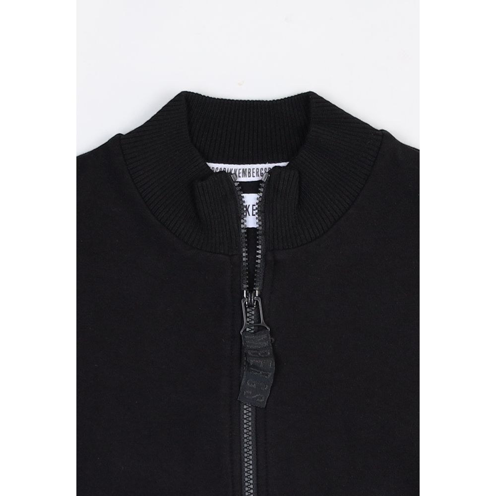 Bikkembergs Black Cotton Sweatshirt - Luxe Nova
