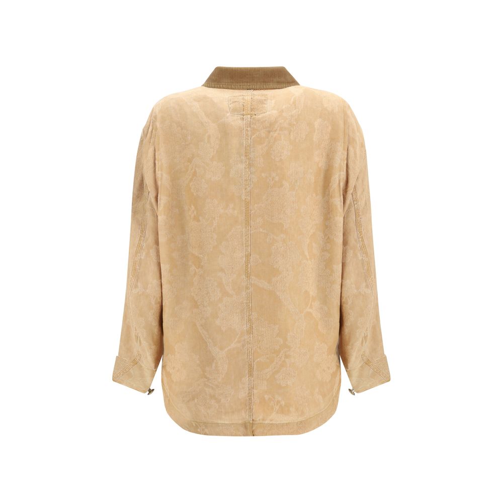 R13 Orange Linen Coat - Luxe Nova