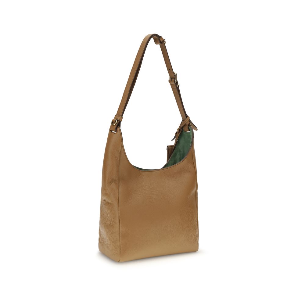 Miu Miu Beige Calf Leather Bos Taurus Backet Bag - Luxe Nova
