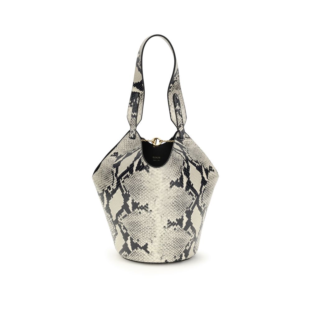 Khaite Multicolor Calf Leather Bos Taurus Shoulder Bag - Luxe Nova
