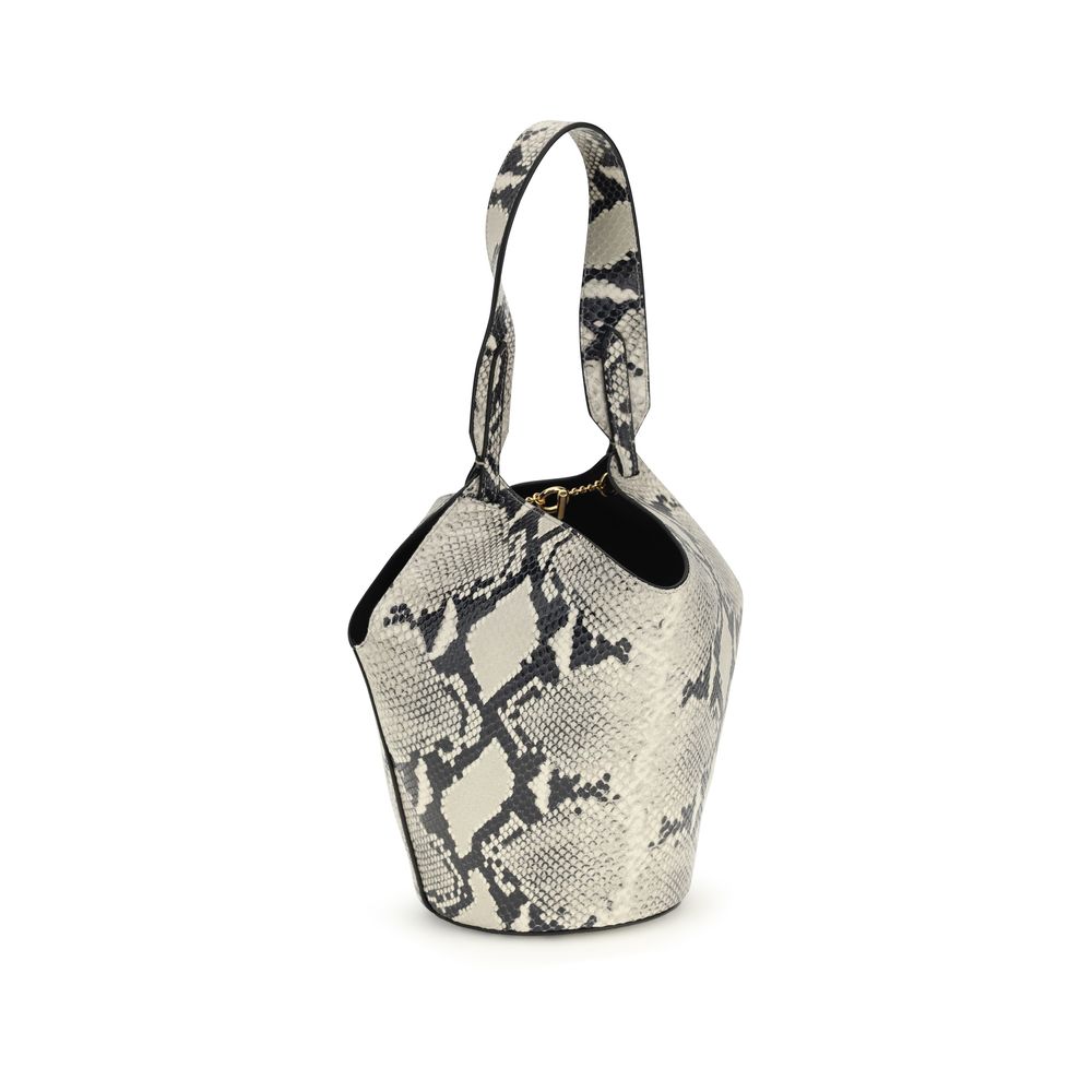 Khaite Multicolor Calf Leather Bos Taurus Shoulder Bag - Luxe Nova