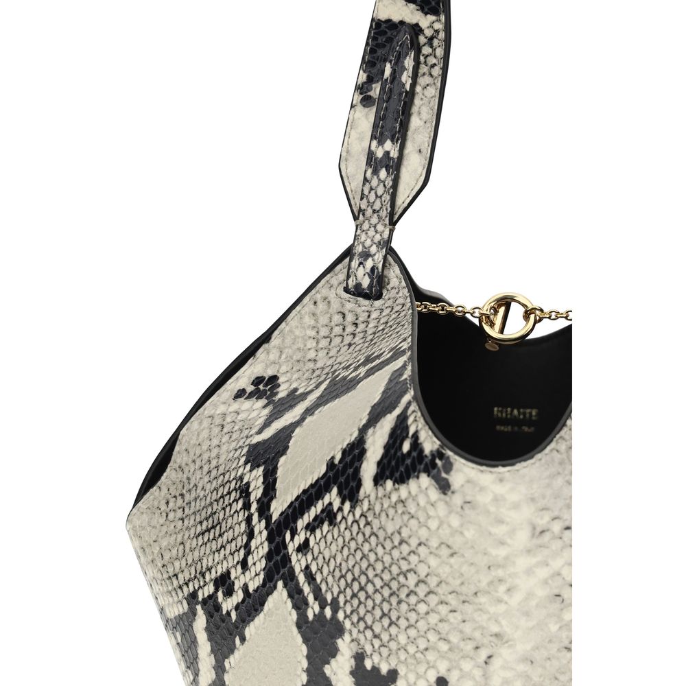 Khaite Multicolor Calf Leather Bos Taurus Shoulder Bag - Luxe Nova