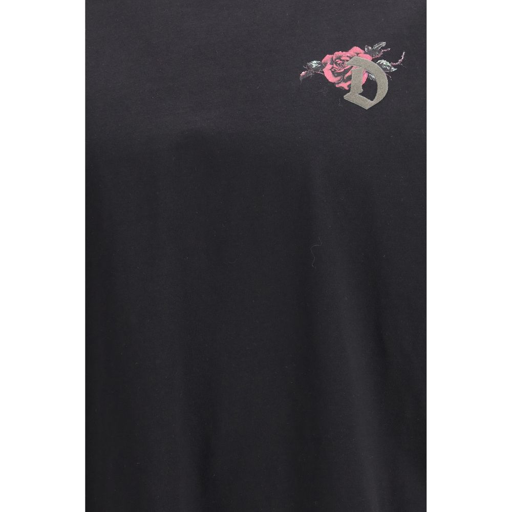 Diesel Black Cotton T-Shirt - Luxe Nova