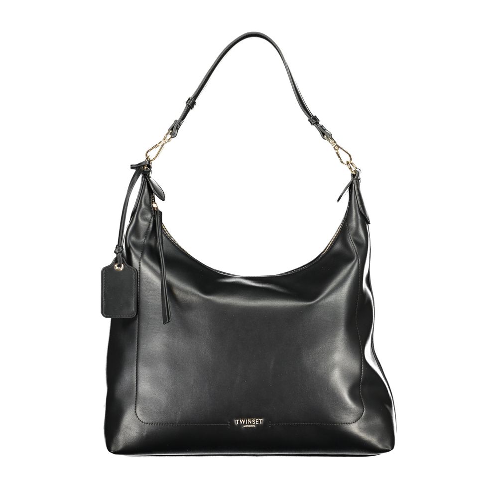 Twinset Black Polyethylene Handbag - Luxe Nova