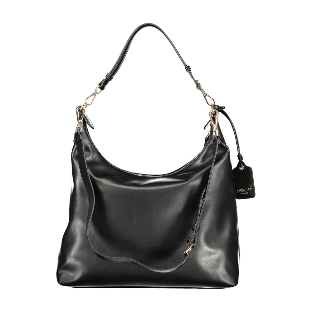 Twinset Black Polyethylene Handbag - Luxe Nova