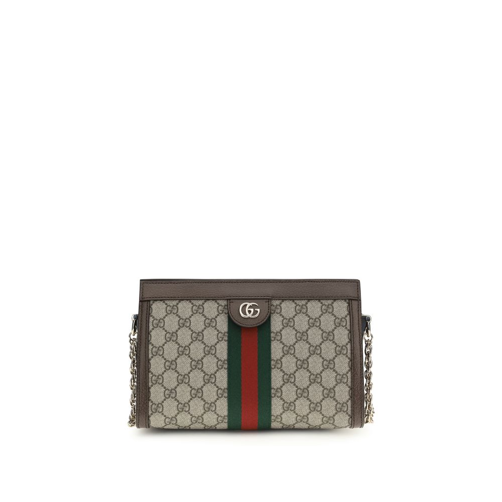 Gucci Brown Fabric Handbag - Luxe Nova