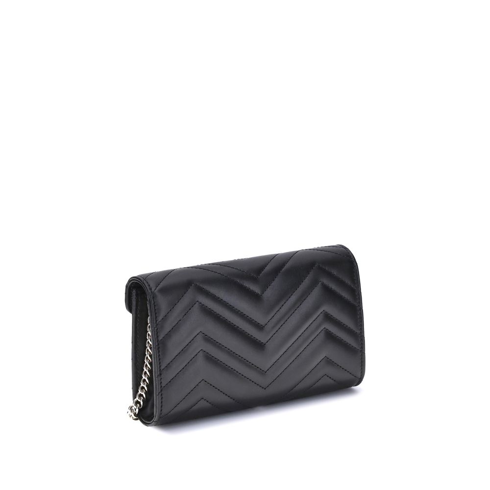 Gucci Black Calf Leather Bos Taurus Shoulder Bag - Luxe Nova