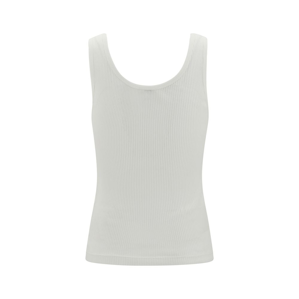 Chloé Beige Cotton Top - Luxe Nova