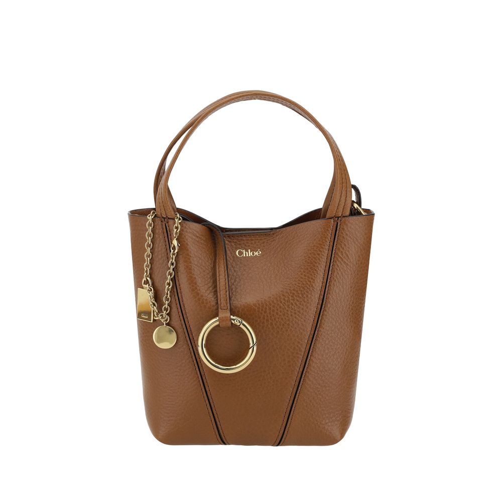 Chloé Brown Calf Leather Bos Taurus Shoulder Bag - Luxe Nova