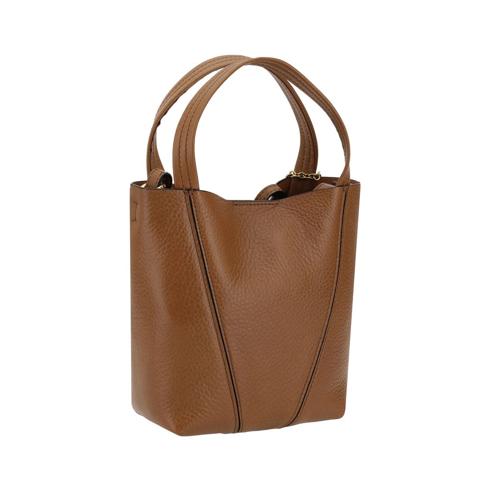 Chloé Brown Calf Leather Bos Taurus Shoulder Bag - Luxe Nova