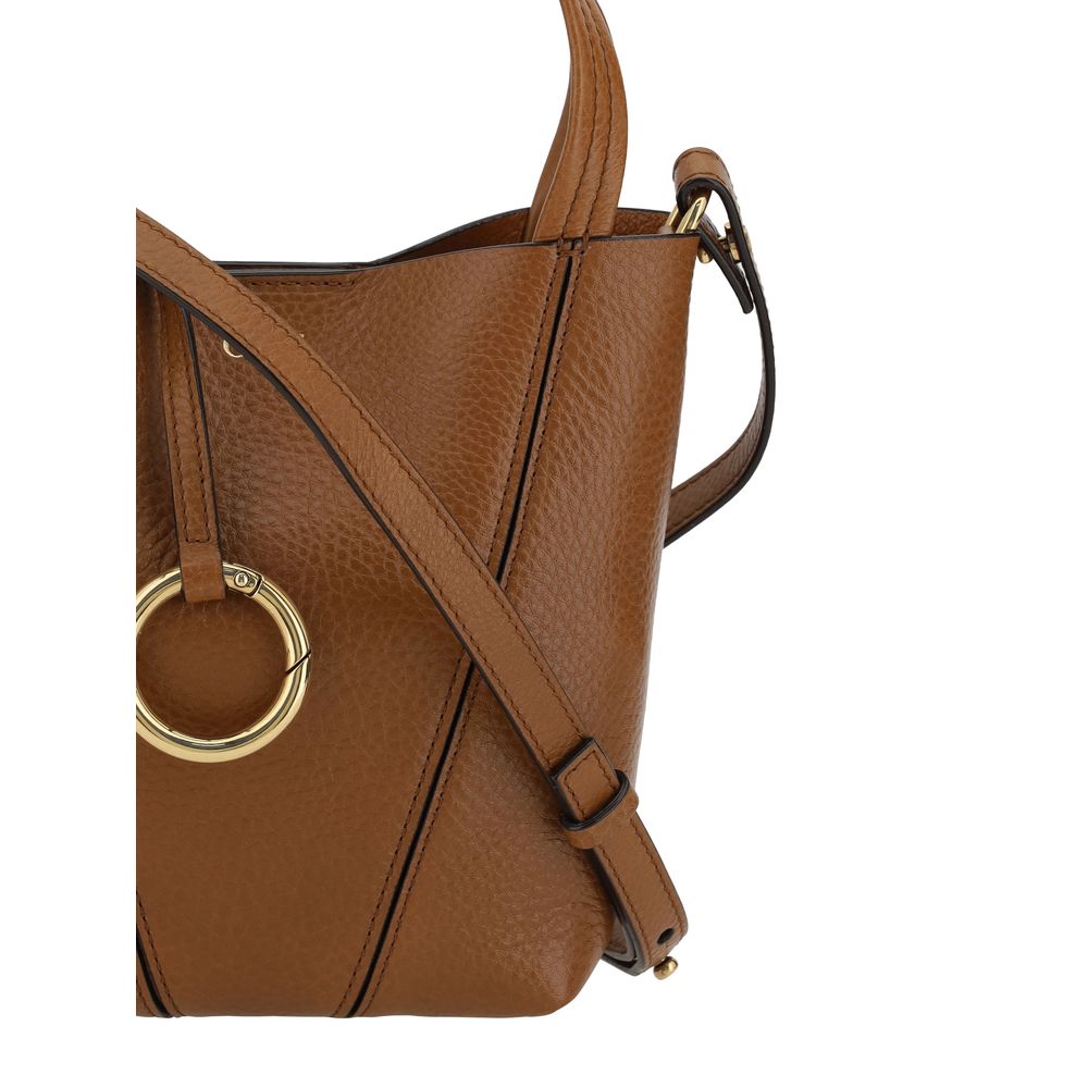 Chloé Brown Calf Leather Bos Taurus Shoulder Bag - Luxe Nova