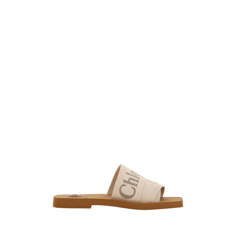 Chloé Multicolor Rubber Flat Sandals - Luxe Nova
