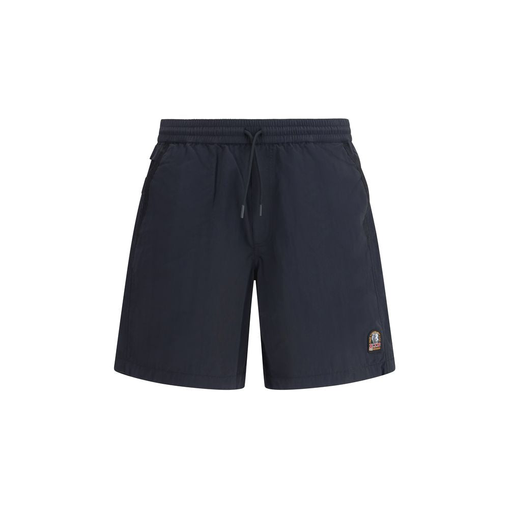 Parajumpers Black Polyamide Bermuda Shorts - Luxe Nova