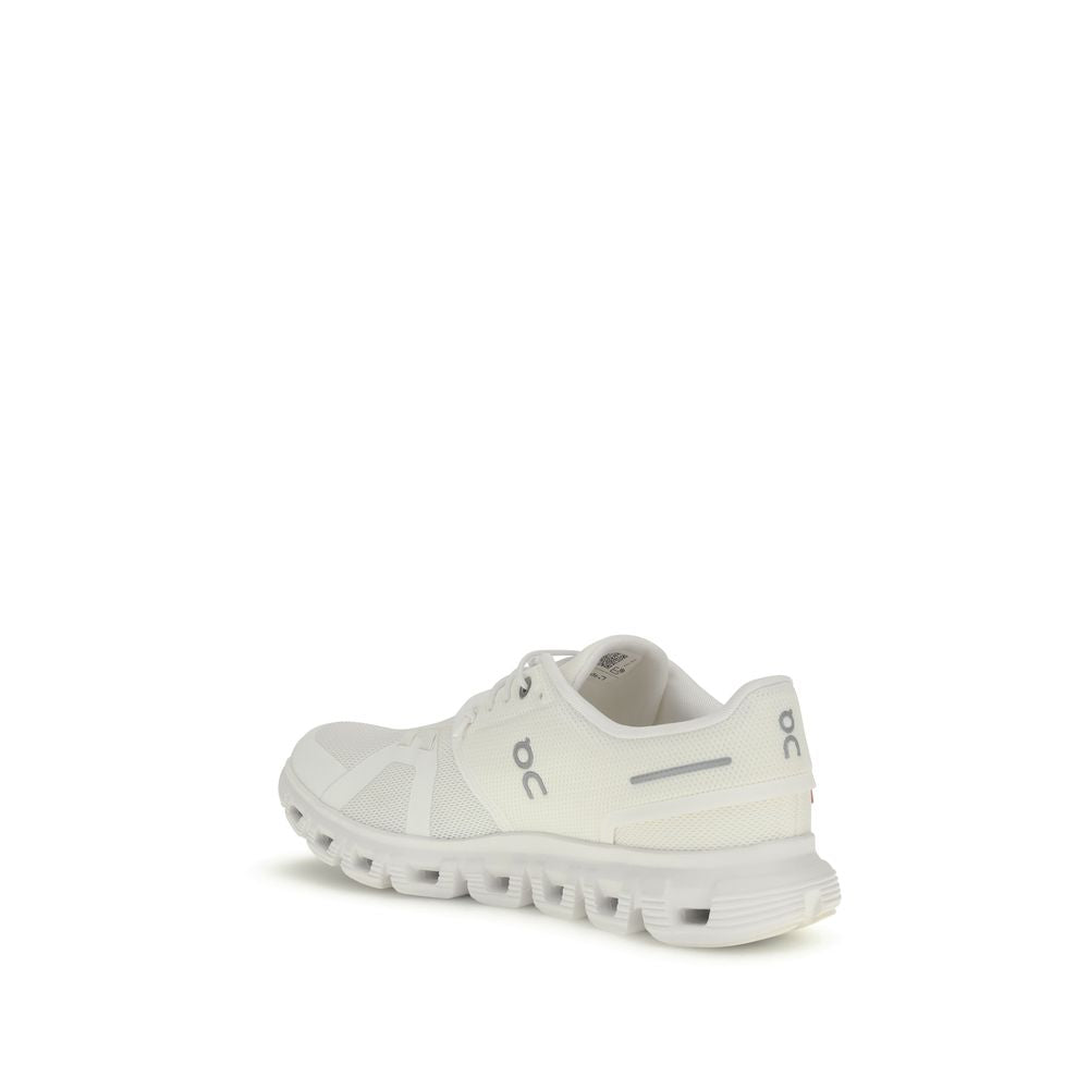 ON White Recycled Polyester Athletic Sneakers - Luxe Nova