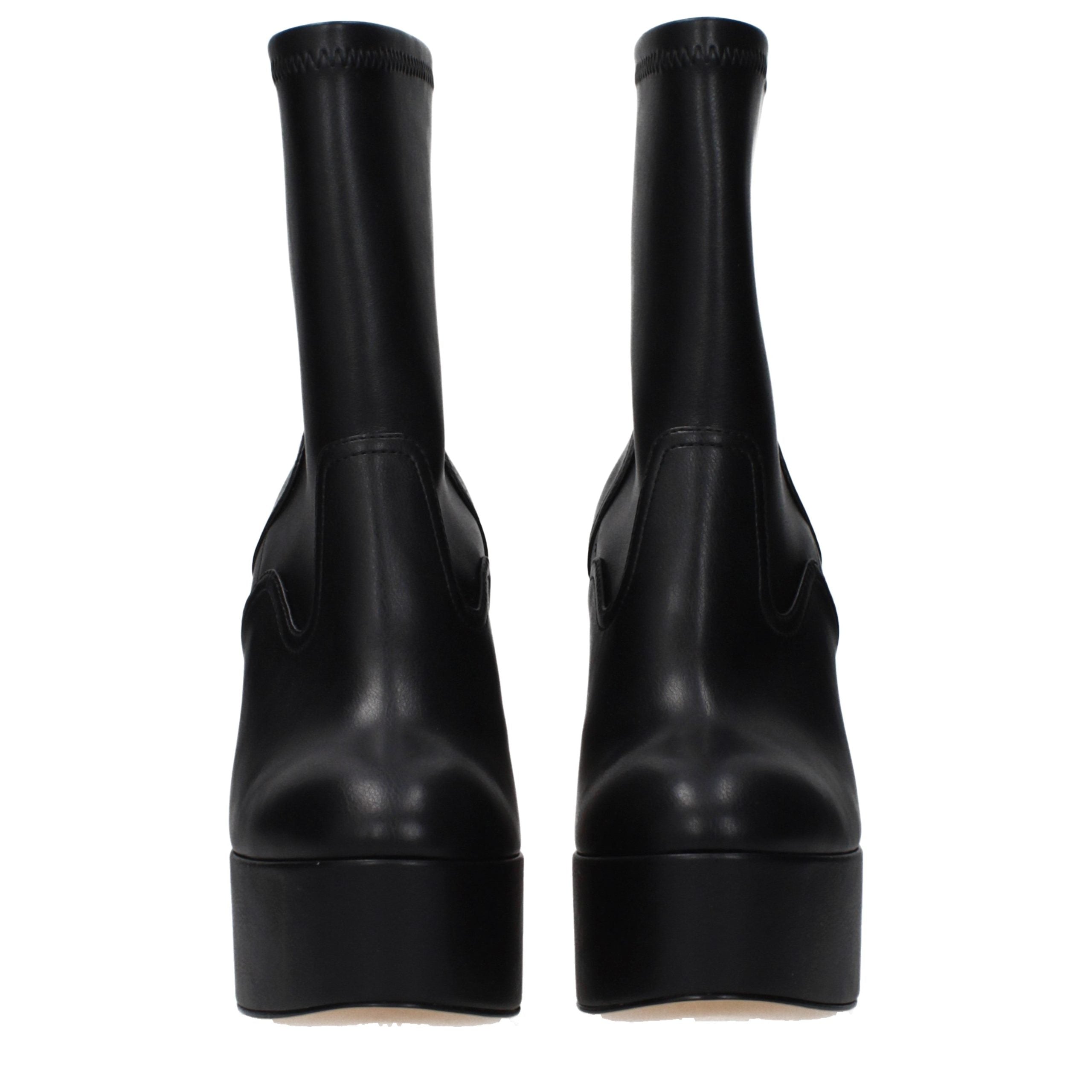 Casadei Black Leather Ankle Boots - Luxe Nova