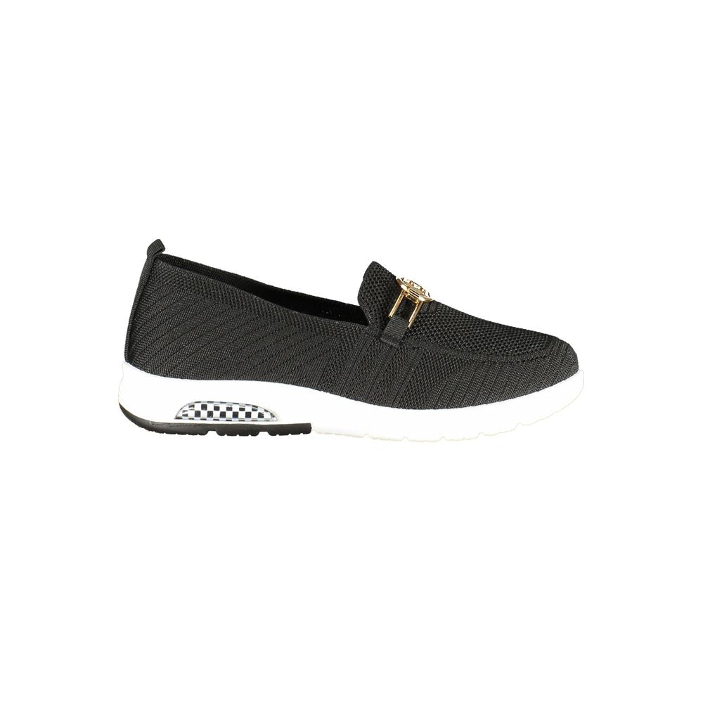 Laura Biagiotti Black Polyester Women Classic Shoe - Luxe Nova