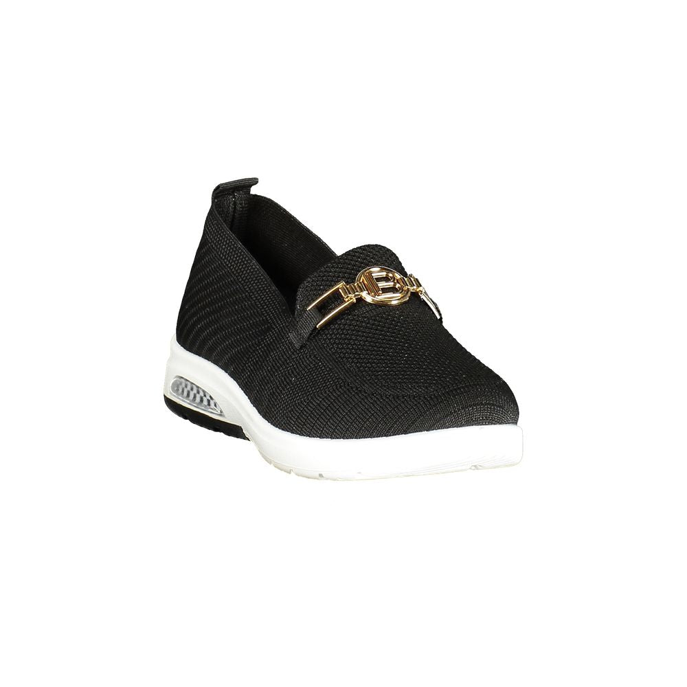 Laura Biagiotti Black Polyester Women Classic Shoe - Luxe Nova