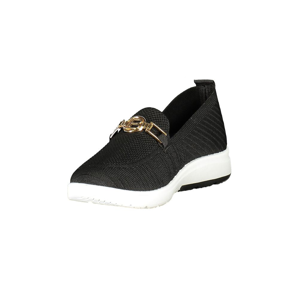 Laura Biagiotti Black Polyester Women Classic Shoe - Luxe Nova