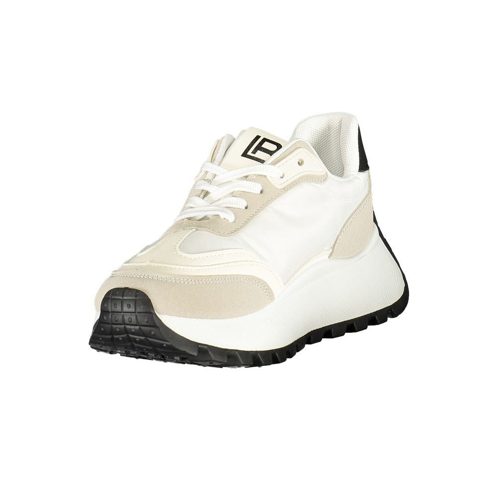 Laura Biagiotti Bianco Polyurethane Women's Sneaker - Luxe Nova