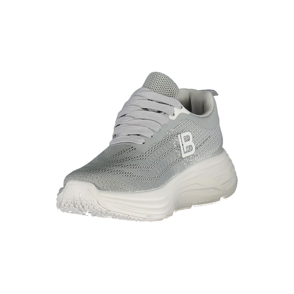 Laura Biagiotti Grigio Polyester Women Sneaker - Luxe Nova