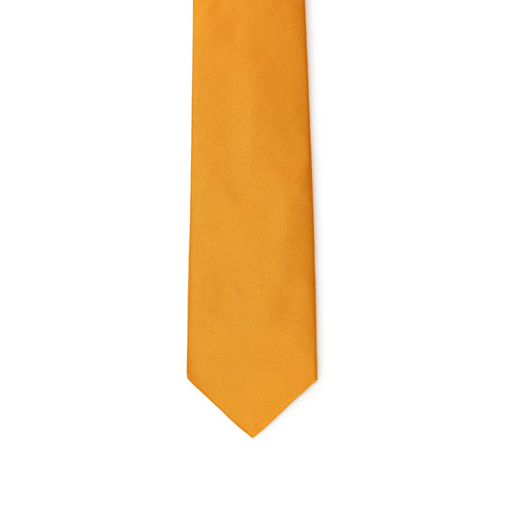 Dolce & Gabbana Orange Silk Tie - Luxe Nova