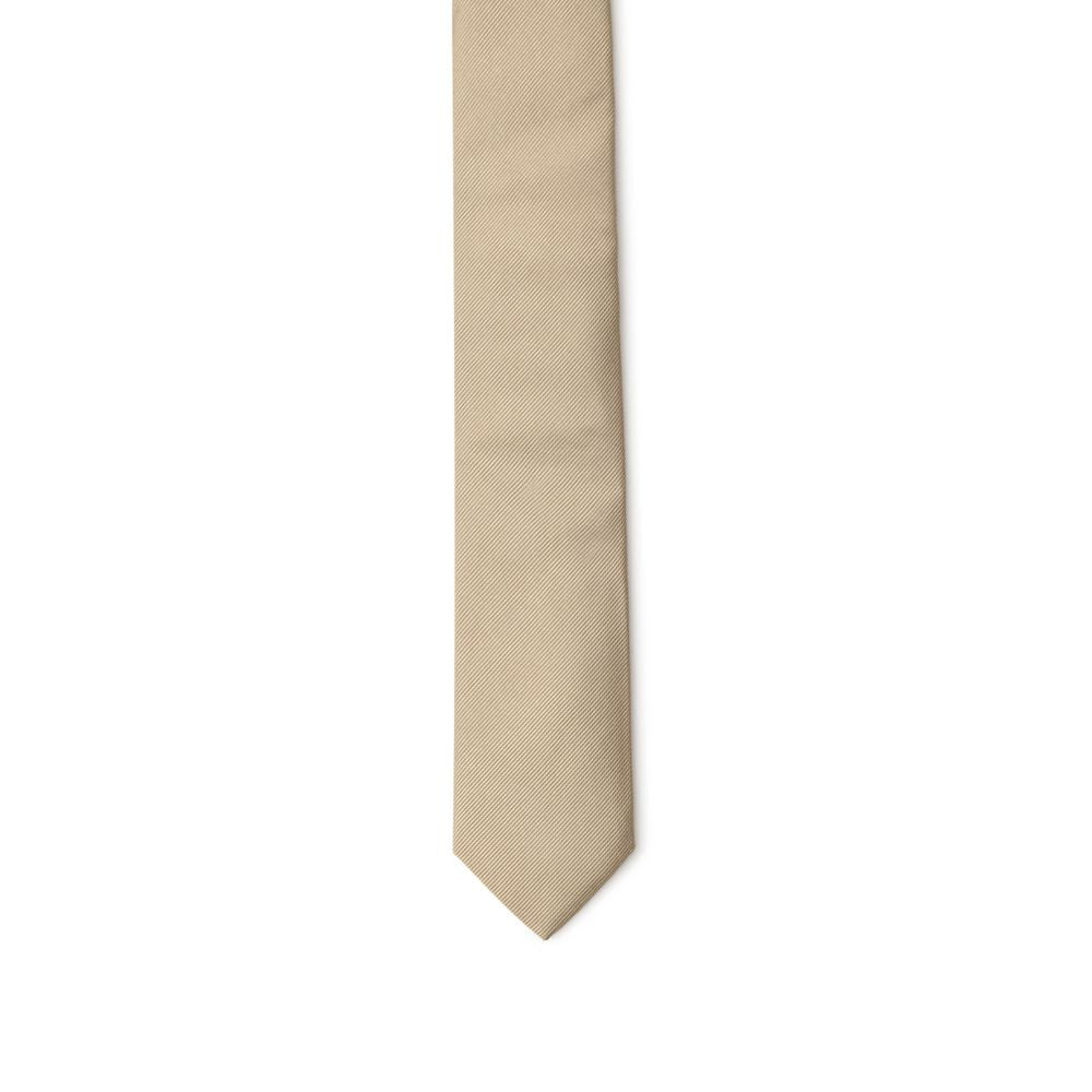 Dolce & Gabbana Gold Silk Tie - Luxe Nova