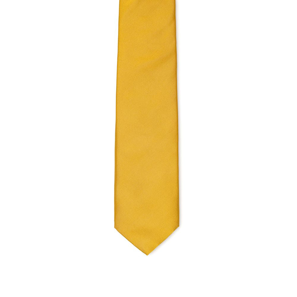 Dolce & Gabbana Gold Silk Tie - Luxe Nova