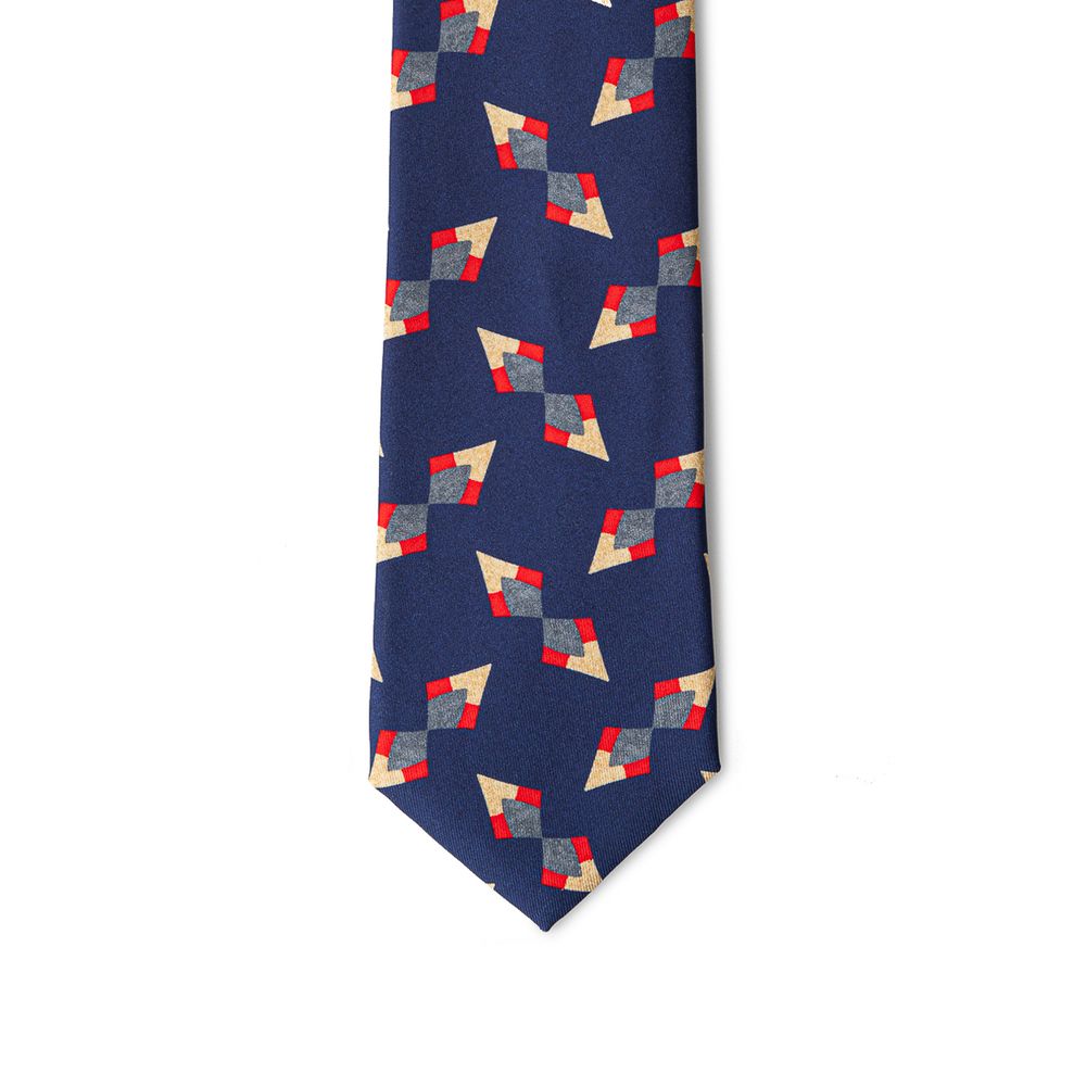 Giorgio Armani Blue Silk Tie - Luxe Nova