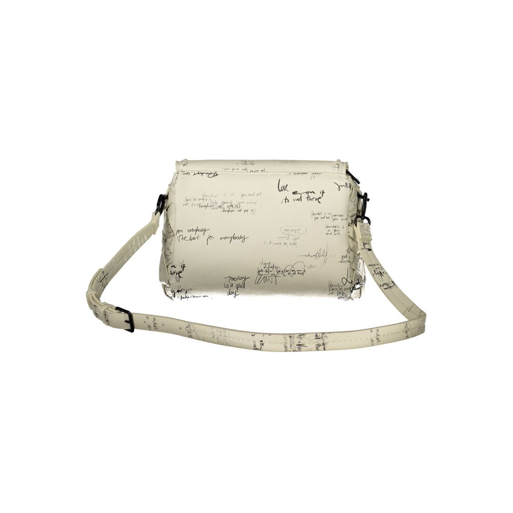 Desigual Bianco Polyurethane Women Handbag