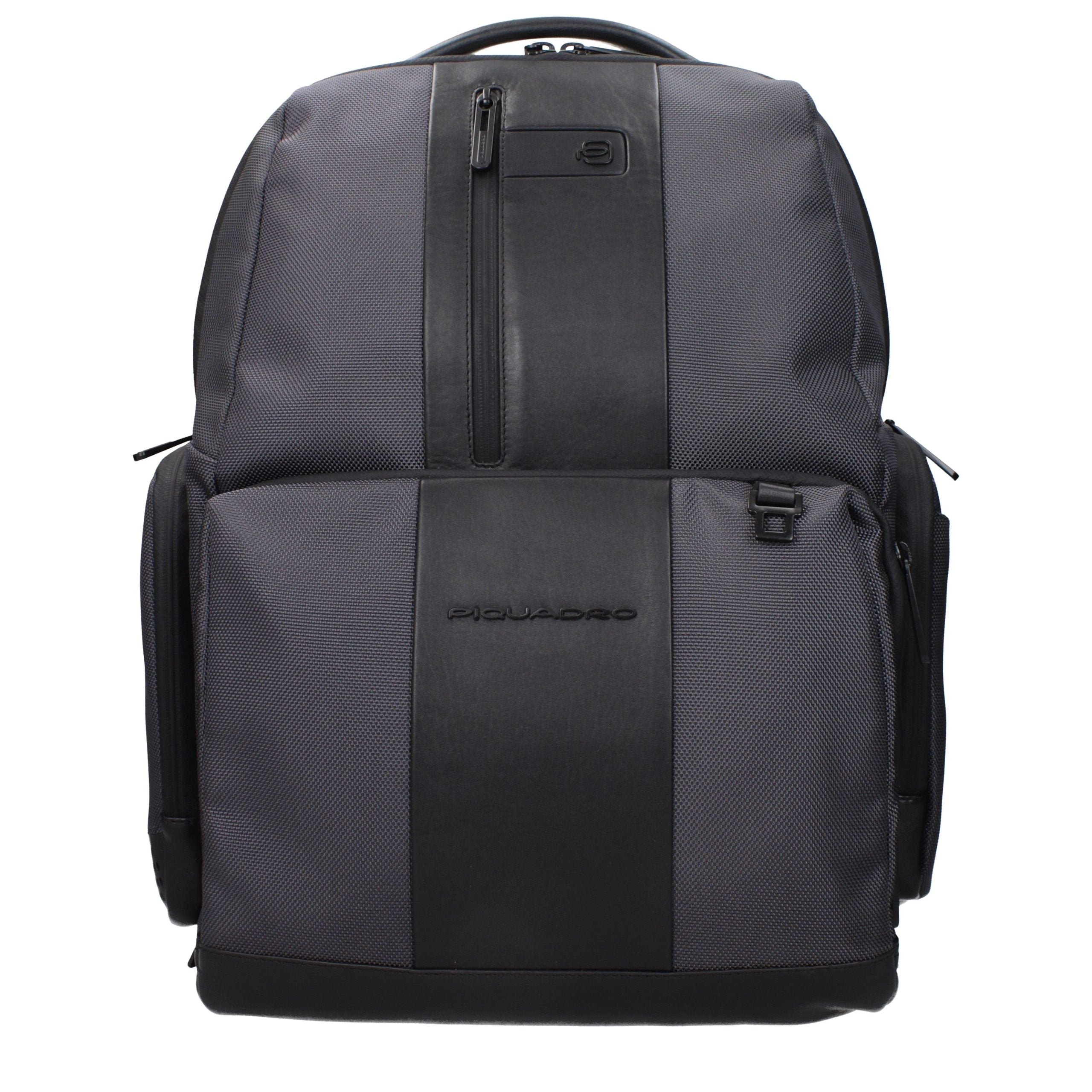 Piquadro Gray Nylon Backpack