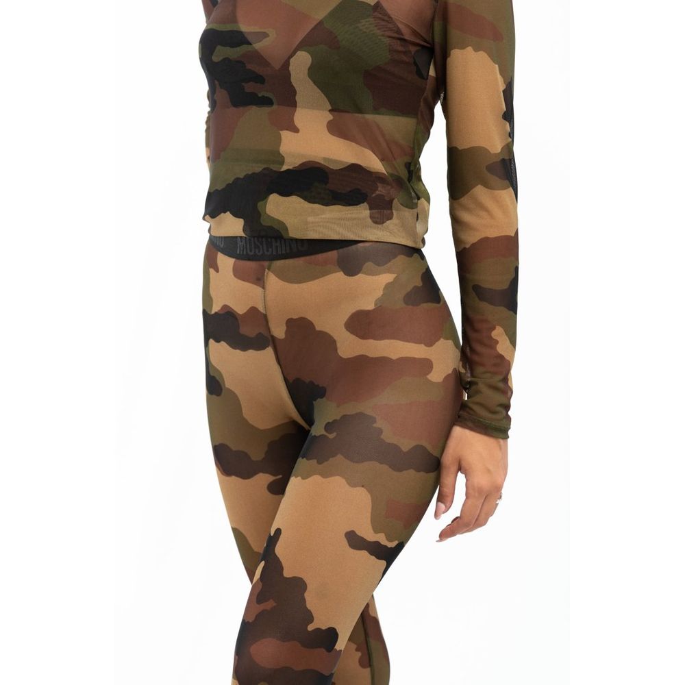 Moschino Army Cotton Leggings