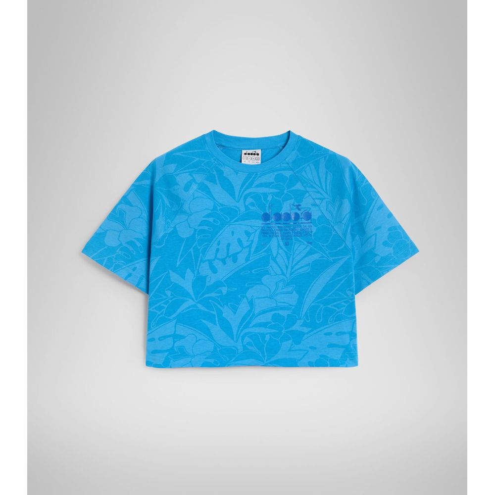 Diadora Blue Cotton T-Shirt