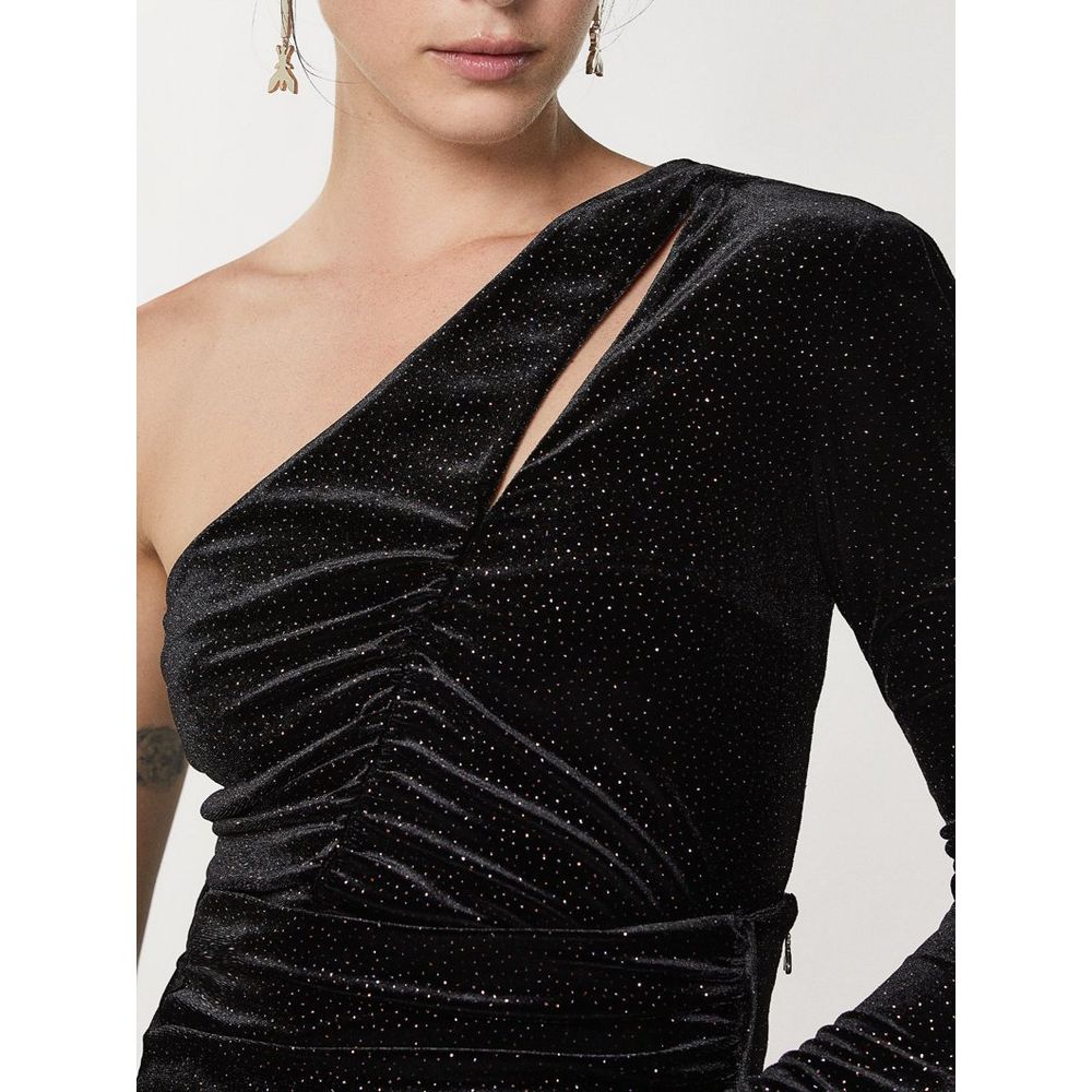 Patrizia Pepe Bicolor Polyester Cocktail Dress