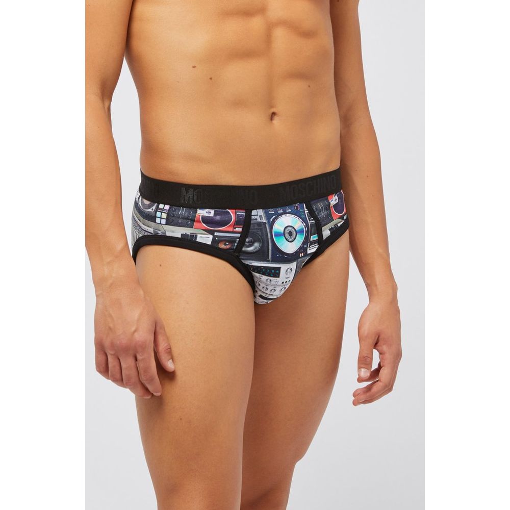 Moschino Multicolor Cotton Briefs