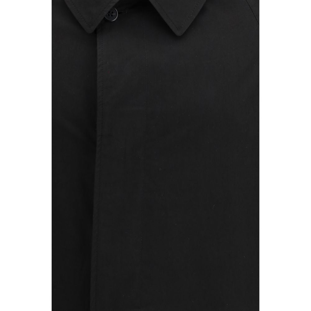Prada Black Cotton Coat