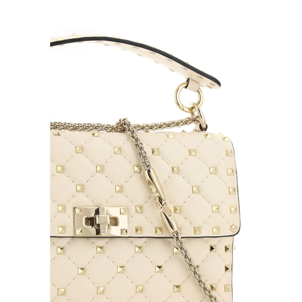 Valentino Garavani Beige Lamb Ovis Aries Aries Shoulder Bag