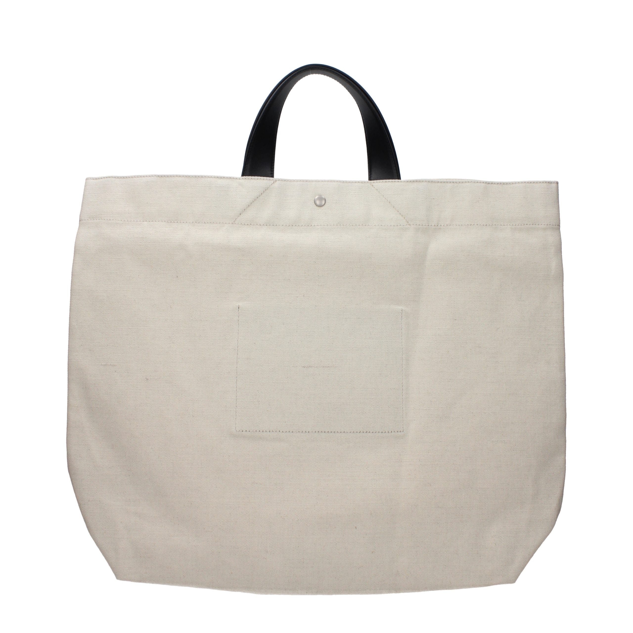 Jil Sander Beige Fabric Handbag