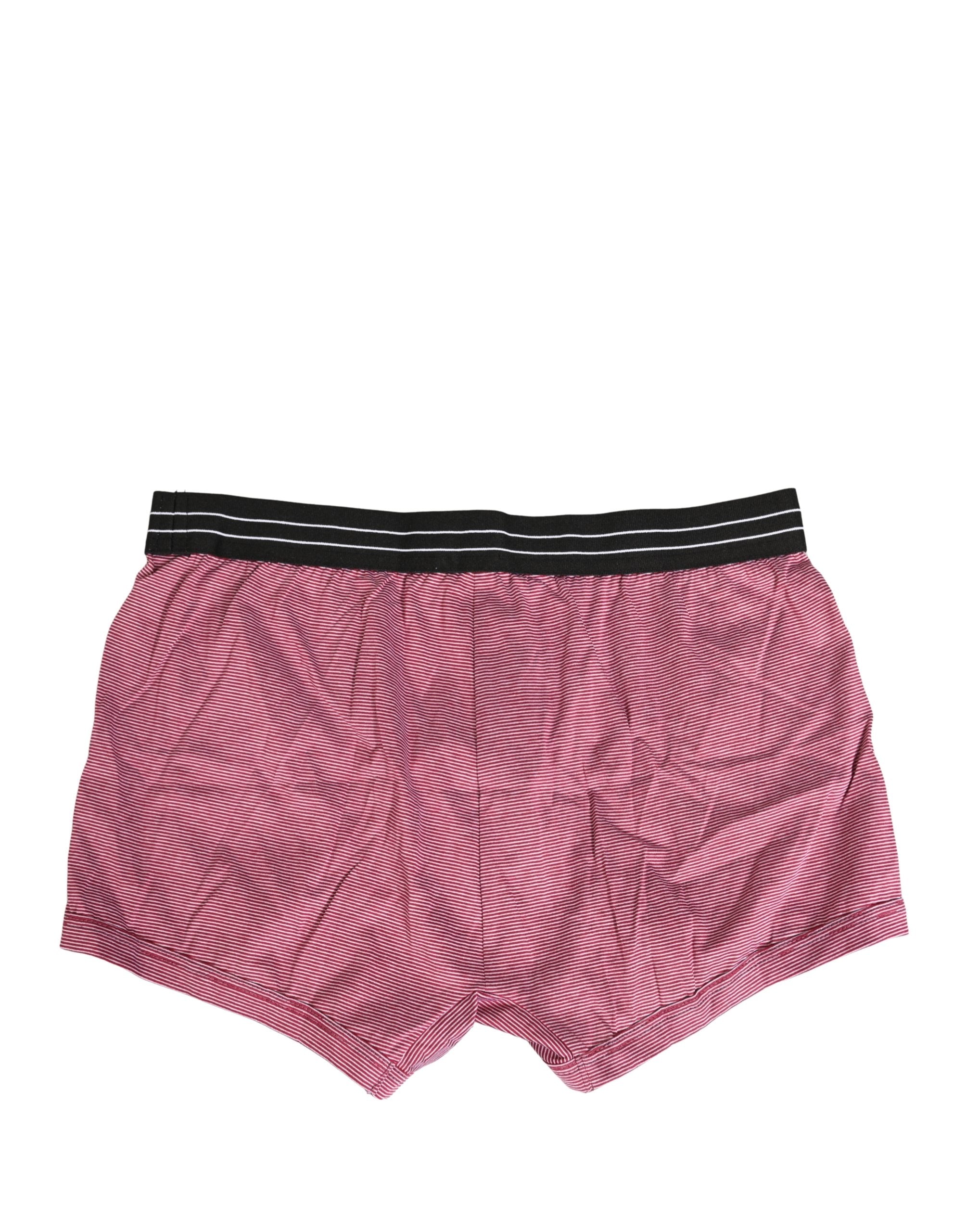 Dolce & Gabbana Pink D&G Logo Cotton Regular Boxer Underwear