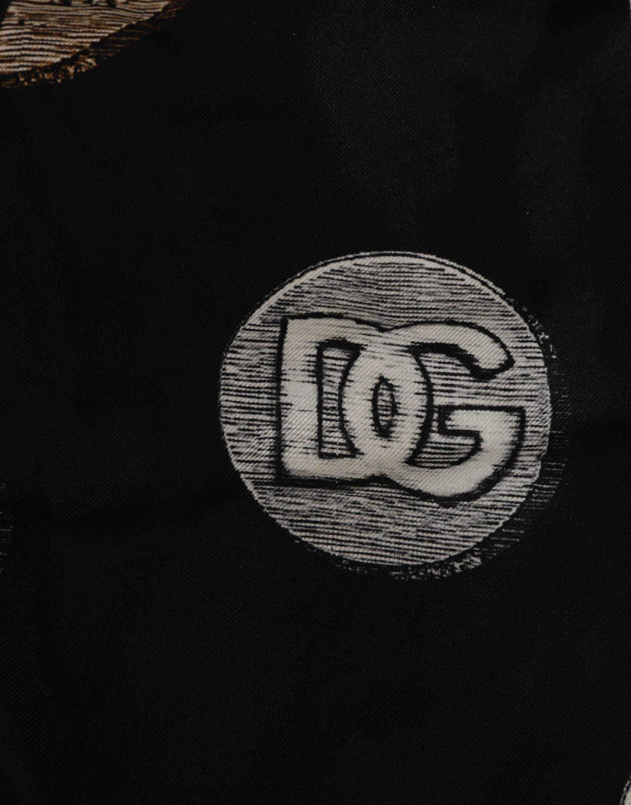 Dolce & Gabbana Black Ancient Coin Print Boxer Shorts Underwear