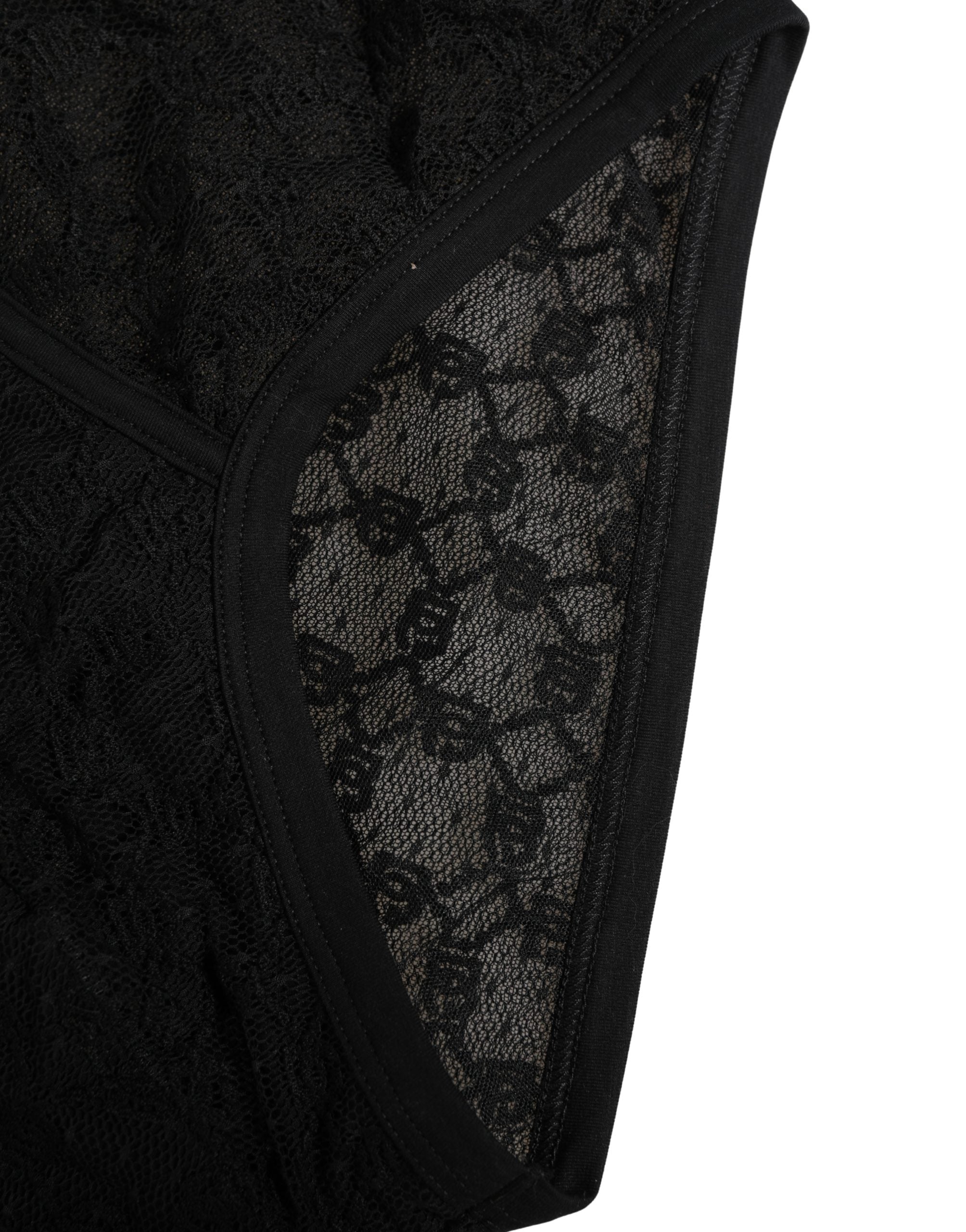 Dolce & Gabbana Black Nylon DG Logo Men Brando Brief Underwear