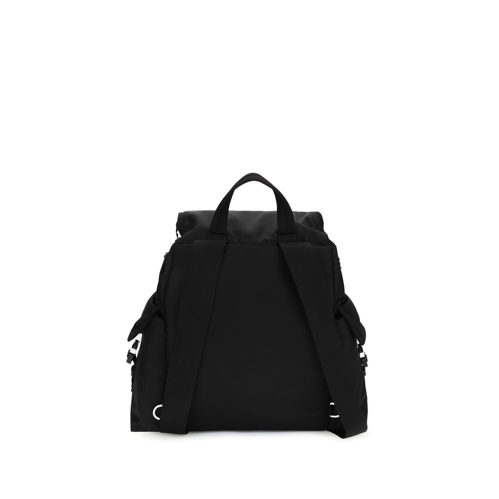 Prada Black Recycled Polyamide Backpack