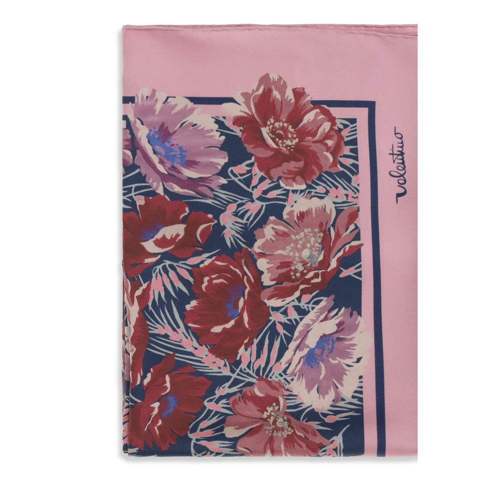 Valentino Garavani Multicolor Silk Scarf